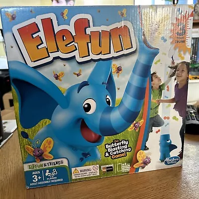 Buy Elefun Classic Musical Butterfly Catching Game By Hasbro 2015 VGC • 21.95£