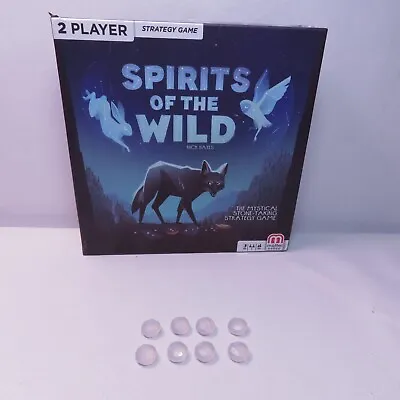Buy Rare MATTEL SPIRITS OF THE WILD Board GAME Replacement Parts 8 Stones Clear • 14.17£