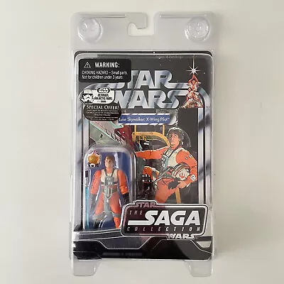 Buy Star Wars Vintage The Saga Collection Luke Skywalker: X-Wing Pilot 2006 • 22£
