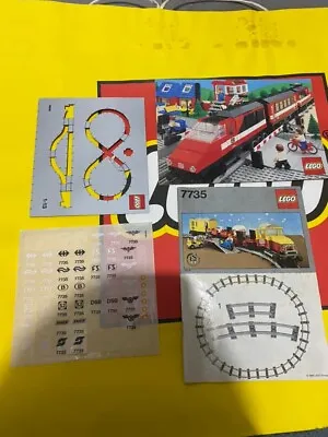 Buy Lego Train 7735 Instruction Manual Sticker Sheet And Promo Book • 40£