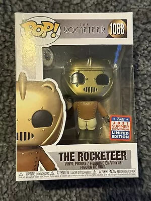 Buy Funko Pop Disney - The Rocketeer - 2021 Summer Convention Exclusive #1068 • 14.99£