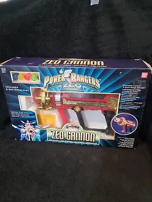Buy VINTAGE Bandai Power Rangers ZEO CANNON Boxed 1996 ( NEVER USED) • 100£