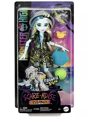 Buy Mattel Monster High Scare-adise Island Frankie Stein Fashion Doll W Swimsuit New • 27.67£