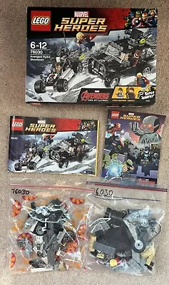 Buy Lego Marvel Super Heroes (76030) Avengers Hydra Showdown *100% Complete* • 12£
