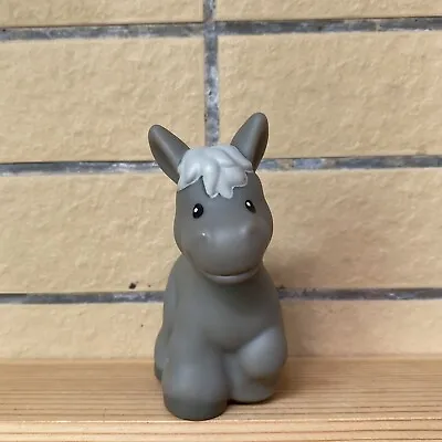 Buy Fisher Price Little People Gray Donkey Farm Zoo Animal 2.5  Figure Kids Toy • 5.99£