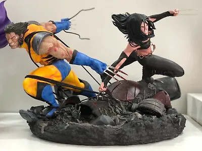 Buy Wolverine X-23 Diorama Custom Statue By Salt & Pepper Statue No Tsume Sideshow X • 1,115.36£