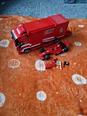 Buy Lego Racers Ferrari F1 Truck 8185 • 40£