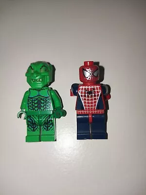 Buy Rare LEGO Green Goblin Minifigure Gold Eyes And Spiderman 2002 (Spd006) (Spd001) • 48£