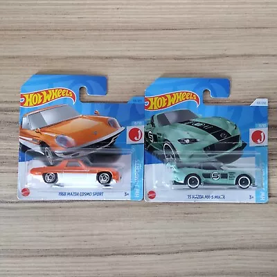 Buy Hot Wheels HW J-IMPORTS 2 Mazda Japanese Car Bundle Toys Collectible 2021 • 6£