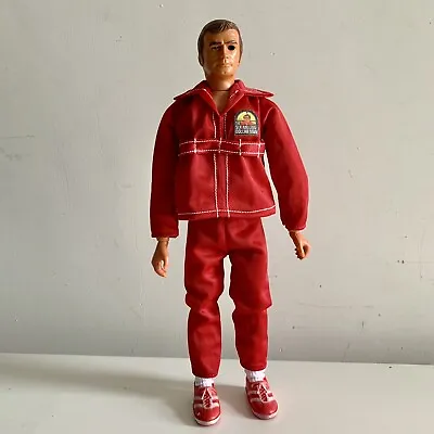 Buy Six Million Dollar Man New Replacement Red Tracksuit Outfit And Socks Set Bionic • 18.99£
