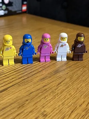 Buy LEGO Classic Space Men White Blue Yellow Pink Brown  Astronaut 100% Original • 49.99£