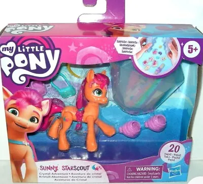 Buy 2  My Little Pony Movie Figures Princess Petals And Sunny Starscout • 15.95£