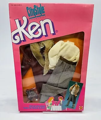 Buy 1987 Barbie Ken City Style Fashions Ref. 4416 NRFB • 214.51£