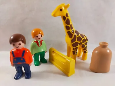 Buy Nice Character + Giraffe 123 Playmobil (zoo) 0696 • 5.67£
