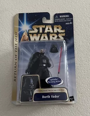 Buy Star Wars Return Of The Jedi Darth Vader Throne Room Duel Figure Hasbro • 18.99£