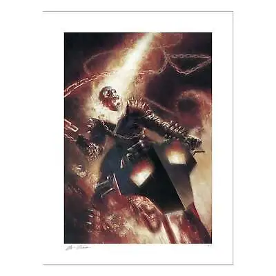 Buy Sideshow Marvel Art Print Ghost Rider Unframed • 74.10£