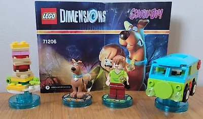 Buy LEGO DIMENSIONS: Scooby-Doo Team Pack (71206) Complete Excellent Condition • 19.95£
