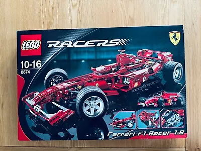 Buy LEGO Racers: Ferrari F1 Racer 1:8 (8674). New. Sealed Box. Unopened • 800£