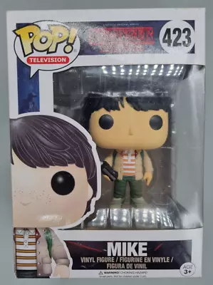Buy Funko POP #423 Mike - Stranger Things Damaged Box - Includes Protector • 13.49£
