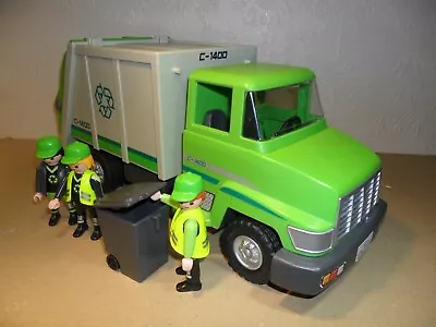 Buy PLAYMOBIL RECYCLE RUBBISH TRUCK (Dustbin Lorry 5938) • 7.99£