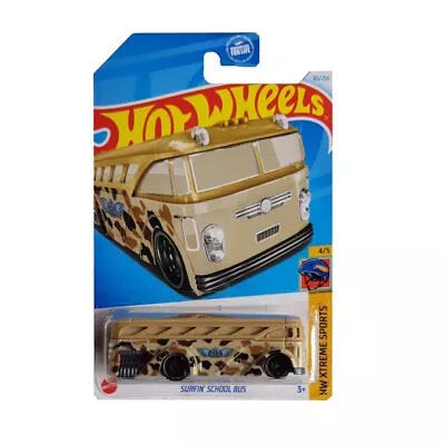 Buy Hot Wheels Die-Cast Vehicle Surfin School Bus • 5.99£