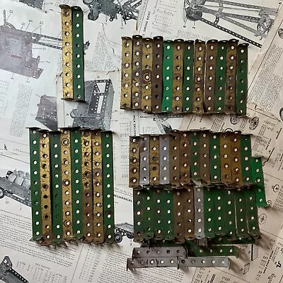 Buy Meccano Miscellaneous Metal Brackets. Vintage, Used Condition. • 4£