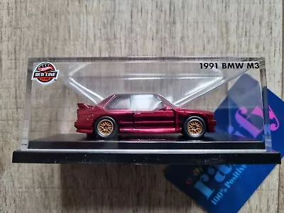 Buy Hot Wheels RLC Exclusive 1991 BMW M3 Red (HNL25) In Acrylic Case • 45£