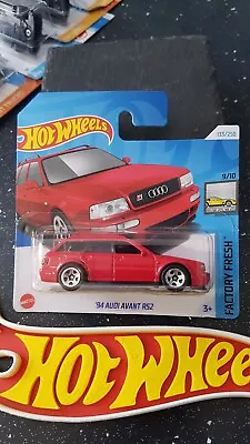 Buy Hot Wheels ~ '94 Audi Avant RS2, Red, Short Card.  More NEW RS Model's Listed!! • 3.69£