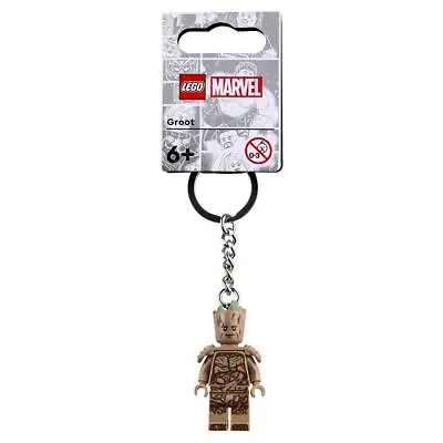 Buy LEGO Marvel Super Heroes Groot Minifigure Keyring LEGO Keychain 854291 • 8.45£