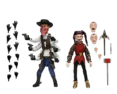 Buy Neca Puppet Master 7  Scale Action Figures - Six Shooter & Jester 2-pack Presale • 44.95£