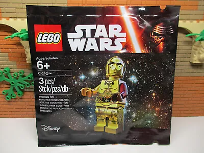 Buy (A13) LEGO Star Wars 5002948 C-3PO Gold Polybag Figure Droid New And Original Packaging • 15.41£