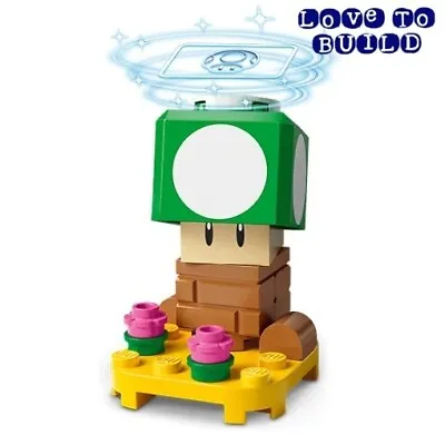 Buy ⭐ LEGO Super Mario Series 3 Character Pack 1-Up Mushroom Minifigure Char03-1 • 7.99£