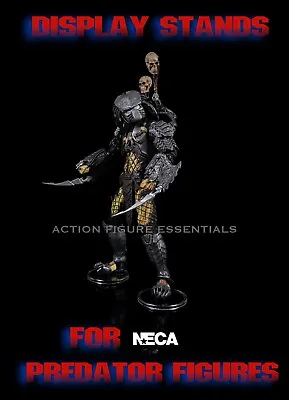 Buy Action Figure Stands For NECA Predator Figures 10 Display Stands - Brand New • 11.50£