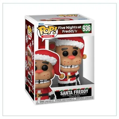 Buy Funko Pop Santa Freddy (936) Five Nights At Freddys FNAF Holiday Figure Figurine • 20£