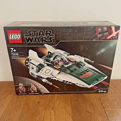 Buy LEGO Star Wars 75248 Resistance A-wing Starfighter - Brand New Sealed - Free Del • 46£