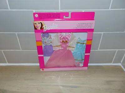 Buy Barbie 3 Fashion Gift Pack Delightful Dresses Outfits Doll Clothes Mattel 1999 • 19.99£