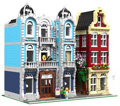 Buy Lego MOC Modular Building Travel Agency 100% Complete Bricks Only 5031 Pcs • 540£