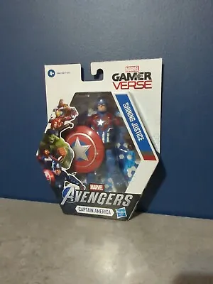 Buy Marvel Avengers Captain America Gamer Verse Shining Justice Action Figure Toy • 8.99£