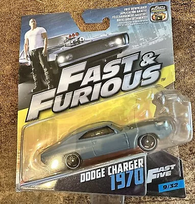 Buy 1970 Dodge Charger Fast And Furious Model Car Mattel 1:55 9/32 Die Cast • 10£