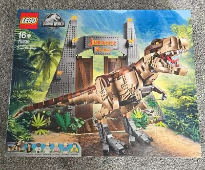 Buy Lego 75936 Jurassic Park: T. Rex Rampage - Brand New In Factory Sealed Box • 219.15£