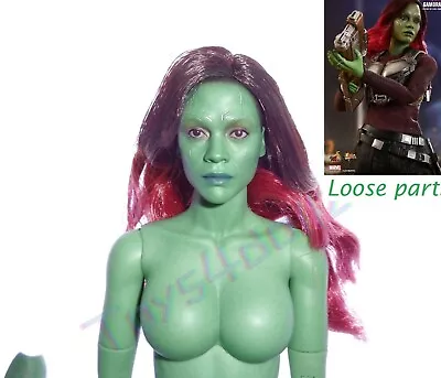 Buy 1/6 Hot Toys Mms483 Gamora Headsculpt - Guards Of The Galaxy Vol. 2 • 152.40£