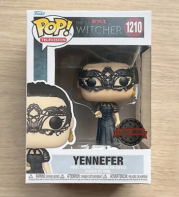 Buy Funko Pop The Witcher Yennefer Masked #1210 + Free Protector • 29.99£