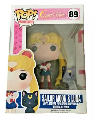 Buy Funko Pop Animations Sailor Moon And Moon Vinyl Figure 89 New • 109.43£