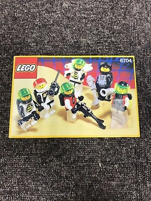 Buy Lego 6704 Space Minifig Pack Space Police Blacktron M-Tron Astronauts 1991 Rare • 237.47£