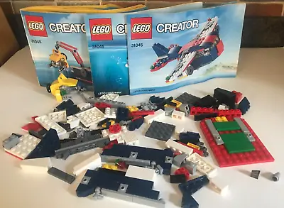 Buy Lego Creator 31045 Ocean Explorer With Instruction Manuals Not Complete Spares ? • 7.95£