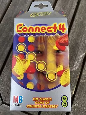 Buy NEW & SEALED  CONNECT 4 BY HASBRO MB Games 'Games To Go' TRAVEL SIZE • 5.99£