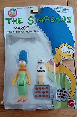 Buy The Simpsons Marge Figure '5 Things Moms Say' Mattel 1990 • 11.99£