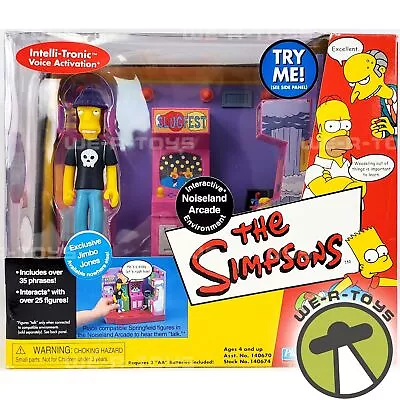 Buy The Simpson's Noiseland Arcade Interactive Environment 1990 Mattel NEW • 45.86£