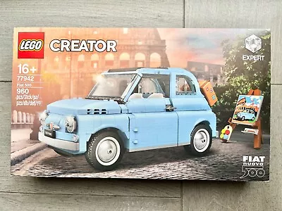 Buy LEGO CREATOR EXPERT: Fiat 500 Blue (77942) - New In Factory Sealed Box • 99.94£