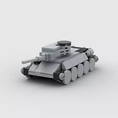 Buy MOC WW2 Army Tank Building Block 120 PCS • 0.10£